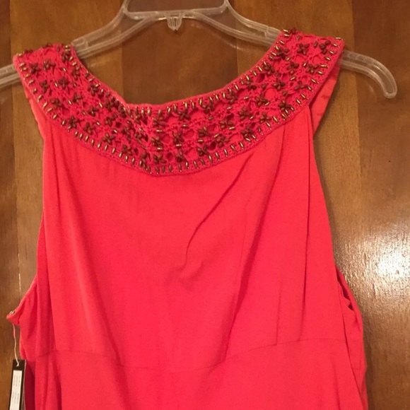 Veste Women’s Silk Dress Size 20 Melon 👗 - Picture 5 of 8